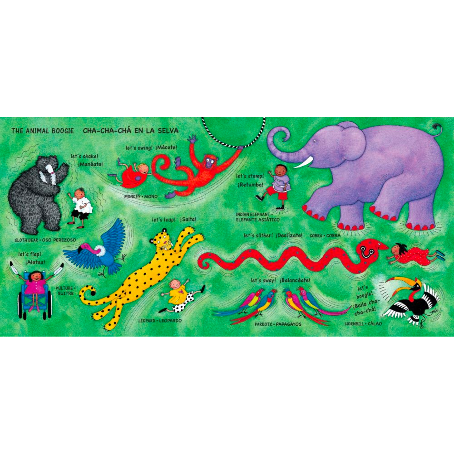 The Animal Boogie (Bilingual Spanish & English) Smaller Trim Size