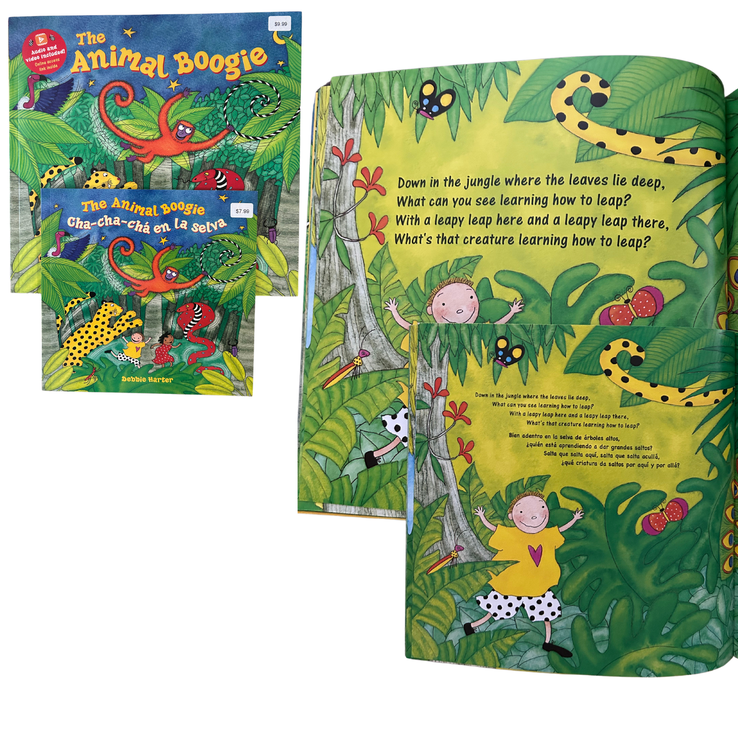 The Animal Boogie (Bilingual Spanish & English) Smaller Trim Size